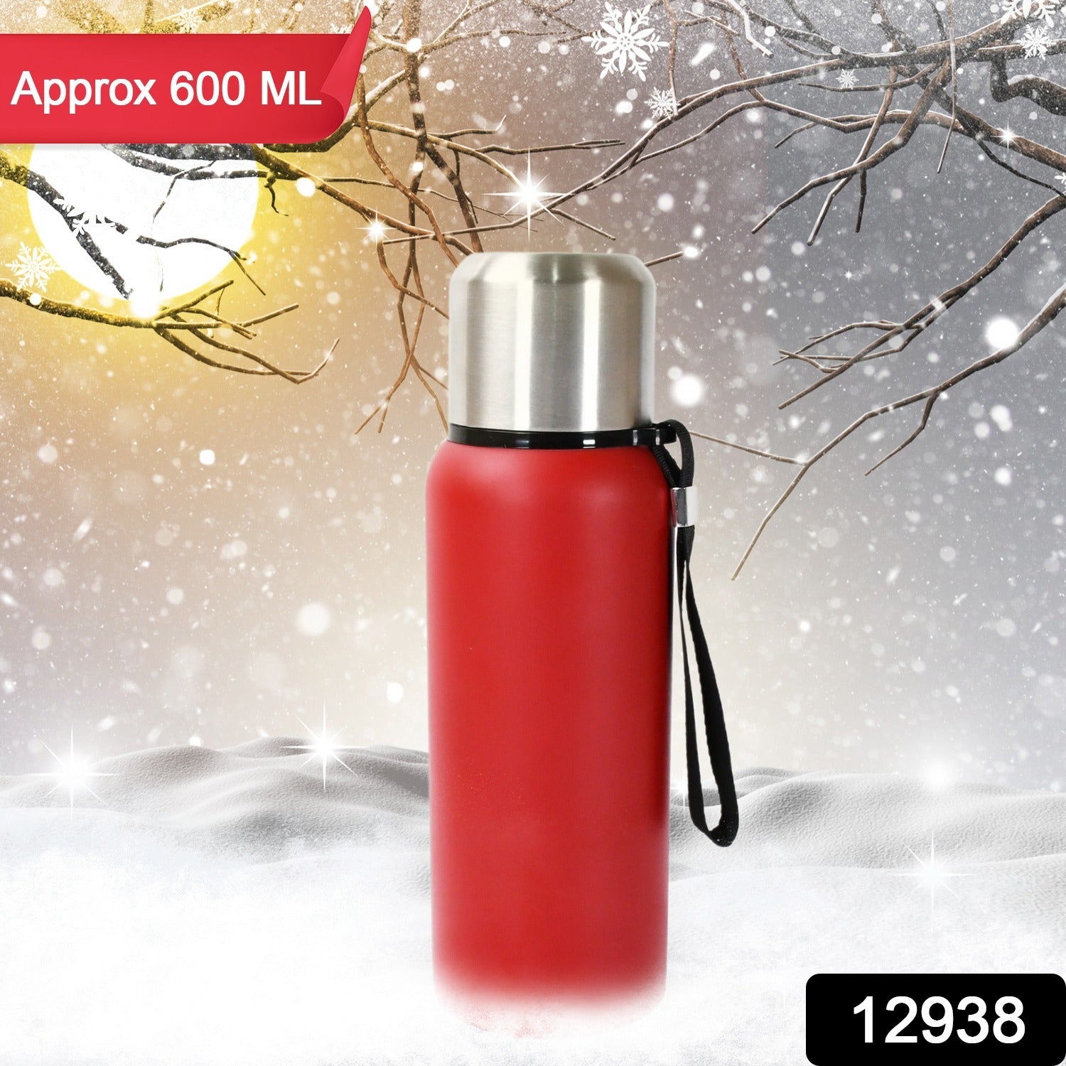 Stainless Steel Water Bottle, Fridge Water Bottle, Stainless Steel Water Bottle Leak Proof, Rust Proof, Cold & Hot Thermos steel Bottle| Leak Proof | Office Bottle | Gym | Home | Kitchen | Hiking | Trekking | Travel Bottle (Approx 600ML) Stainless Steel Water Bottle, Fridge Water Bottle, Stainless Steel Water Bottle Leak Proof, Rust Proof, Cold & Hot Thermos steel Bottle| Leak Proof | Office Bottle | Gym | Home | Kitchen | Hiking | Trekking | Travel Bottle (Approx 600ML)